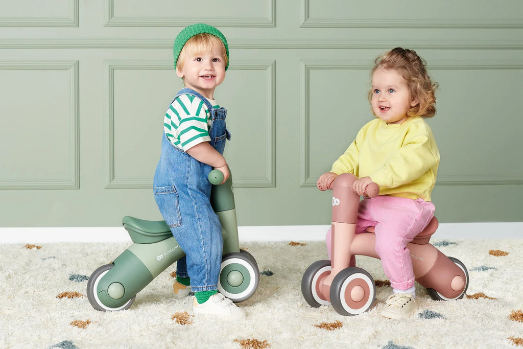 KinderKraft Minibi колело за баланс Leaf Green KRMIBI00GRE0000 by KinderKraft