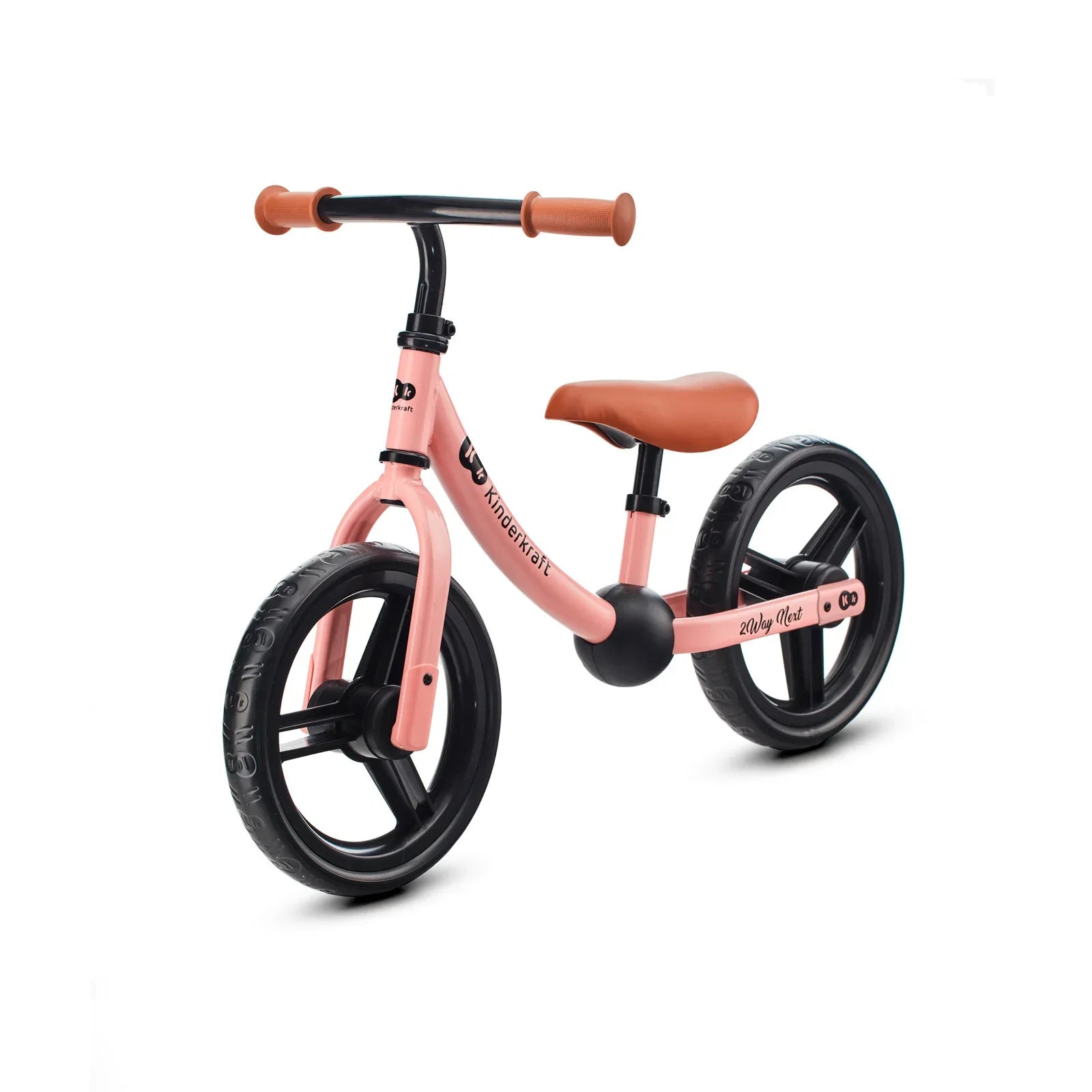KinderKraft колело за баланс 2WAY NEXT 2023 Rose Pink KR2WAY22PNK0000 by KinderKraft