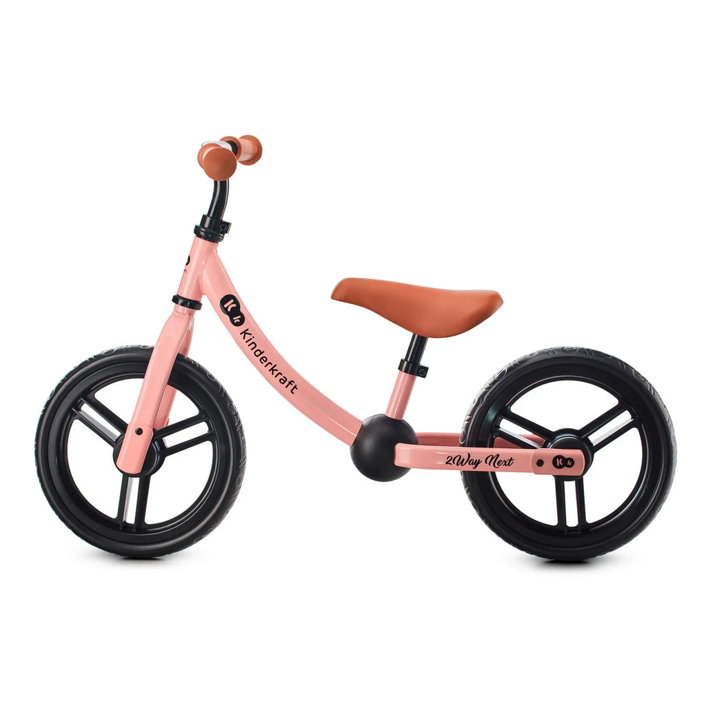 KinderKraft колело за баланс 2WAY NEXT 2023 Rose Pink KR2WAY22PNK0000 by KinderKraft