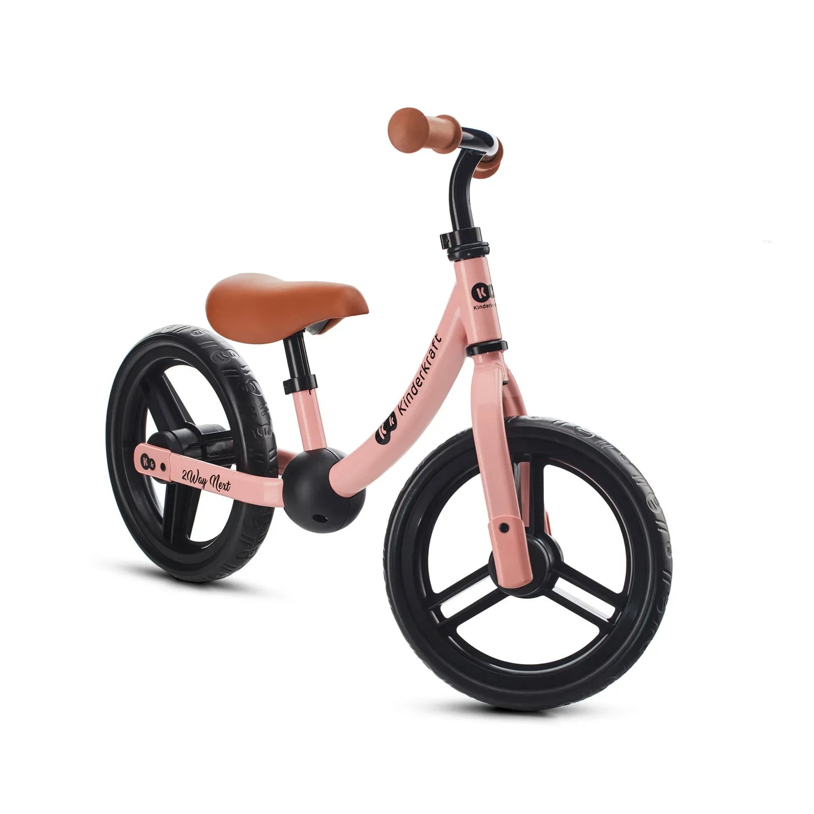 KinderKraft колело за баланс 2WAY NEXT 2023 Rose Pink KR2WAY22PNK0000 by KinderKraft