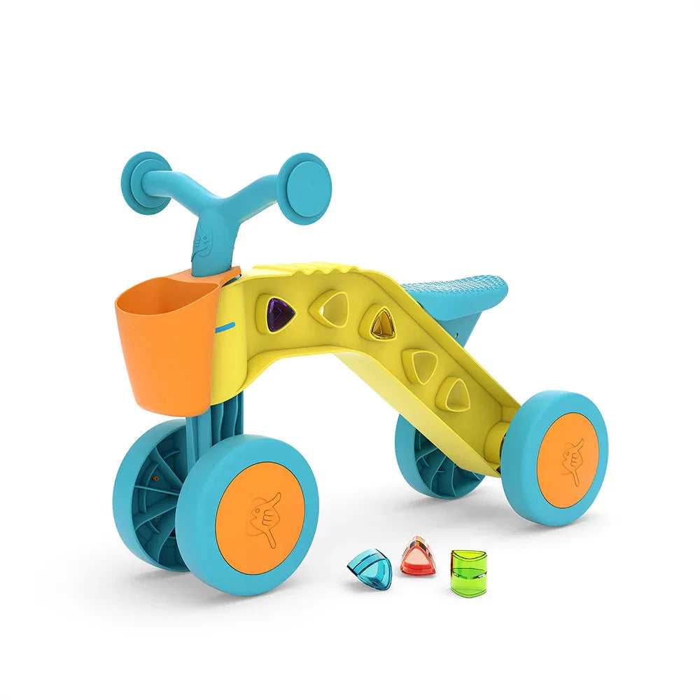 Chillafish ItsiBitsi Blocks CPIB02YLB четириколка жълто by Chillafish