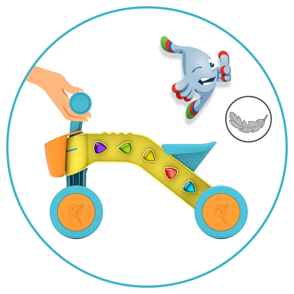 Chillafish ItsiBitsi Blocks CPIB02YLB четириколка жълто by Chillafish