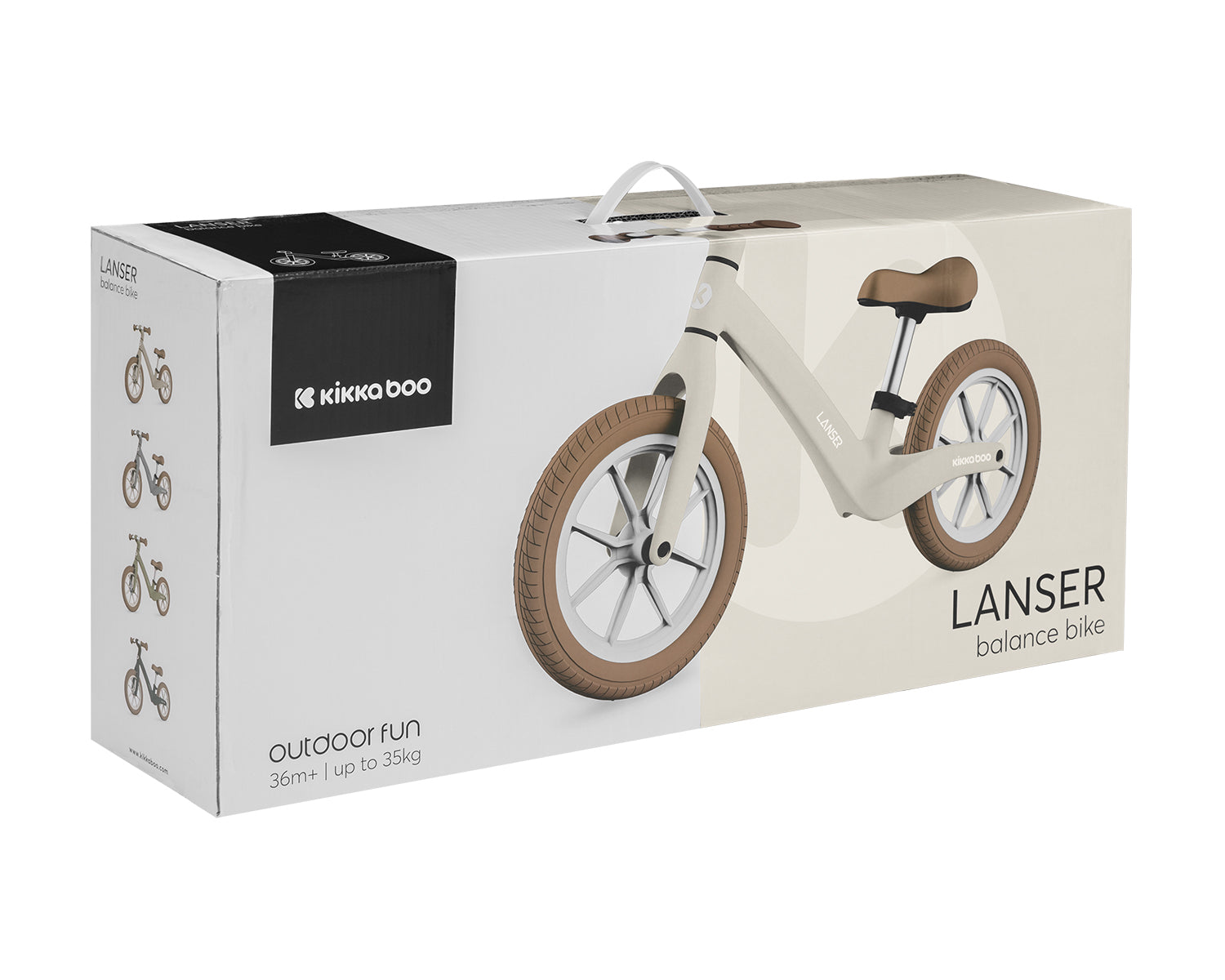 Колело баланс Lanser Beige by Kikkaboo