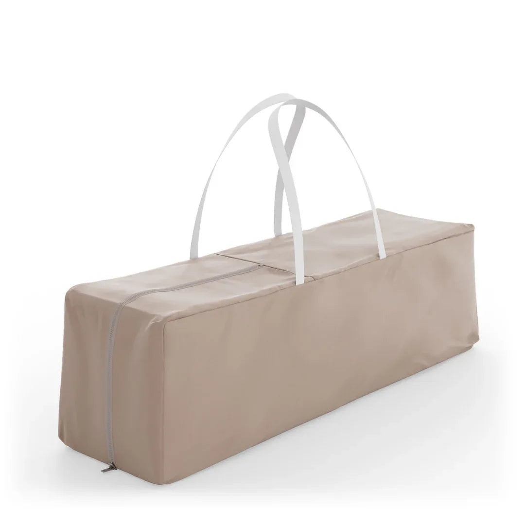 Kinderkraft LEODY UP сгъваема бебешка кошара BEIGE by KinderKraft