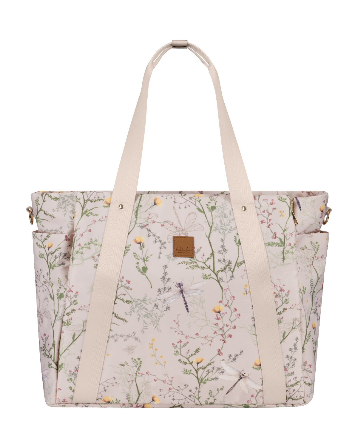 Чанта Florence Secret Garden Beige by Kikkaboo