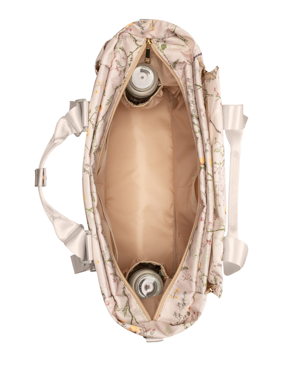 Чанта Florence Secret Garden Beige by Kikkaboo