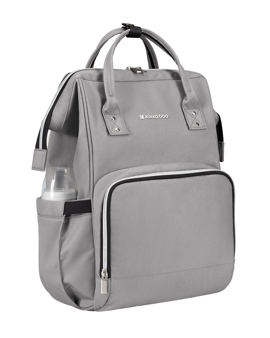 Чанта Siena Light Grey 2025 by Kikkaboo