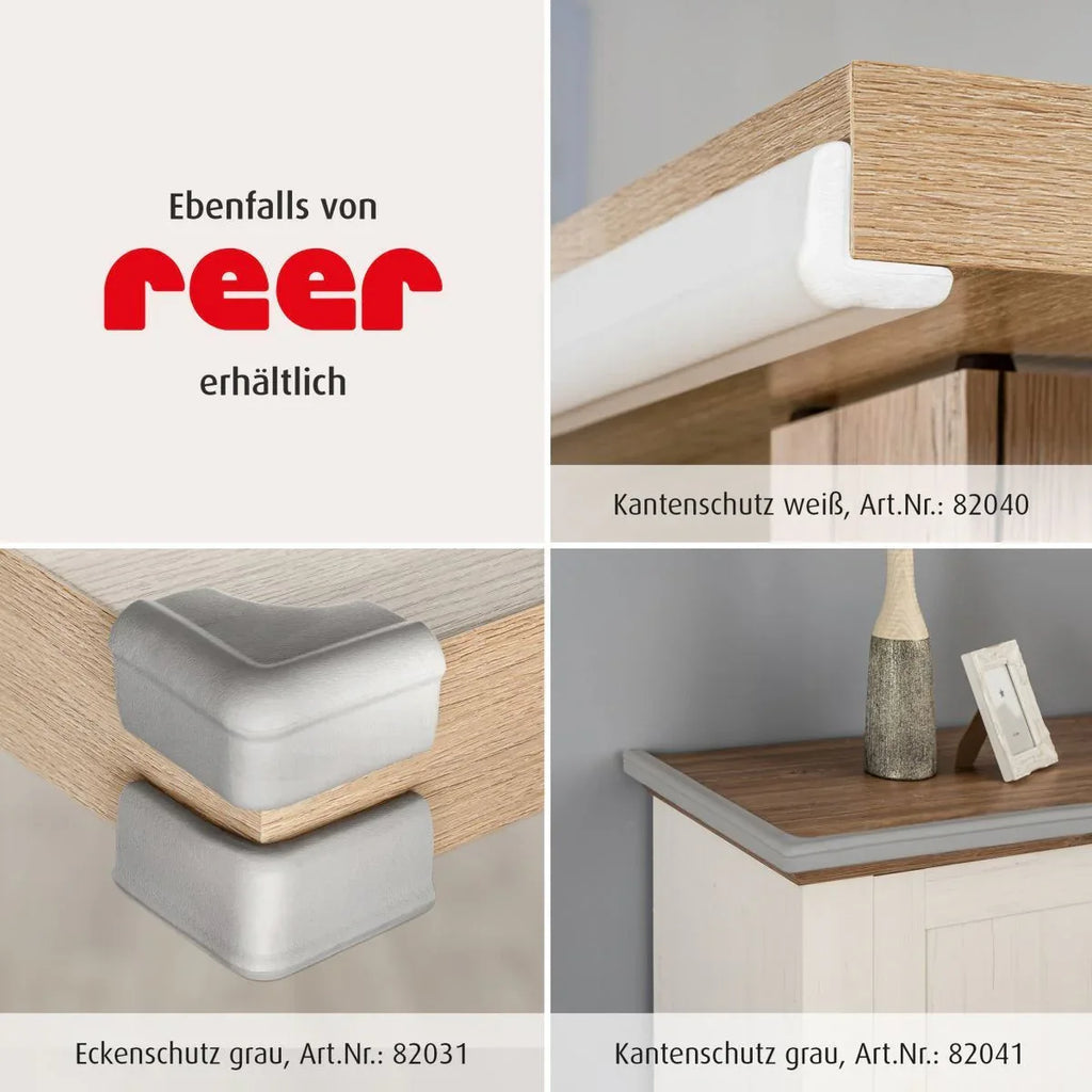 82030 Reer меки протектори за ъгли бели, 4 бр by Reer