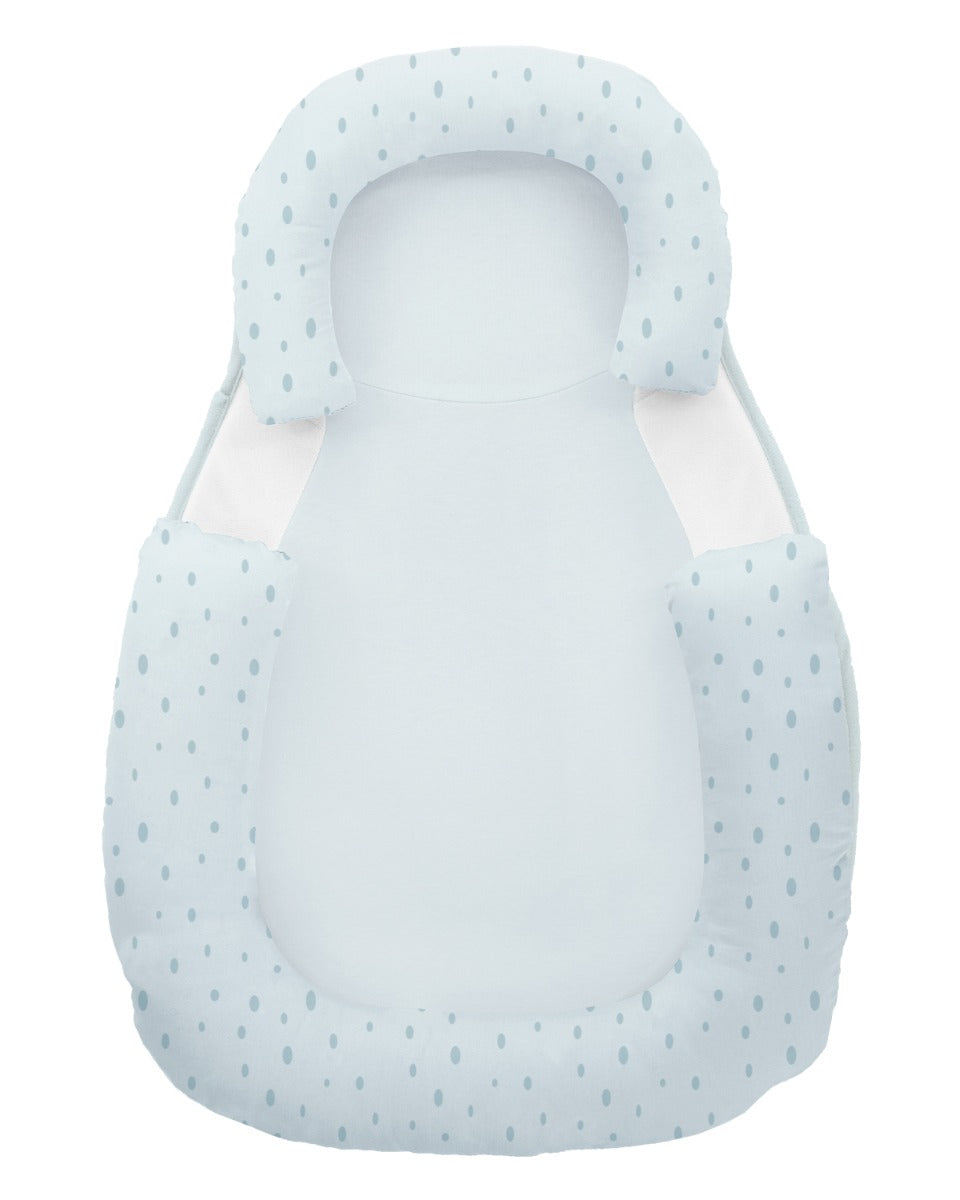 Мемори позиционер срещу преобръщане Dots Blue by Kikkaboo