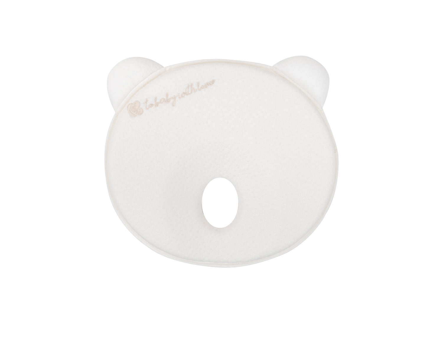 Мемори ергономична възглавница Bear Airknit White by Kikkaboo