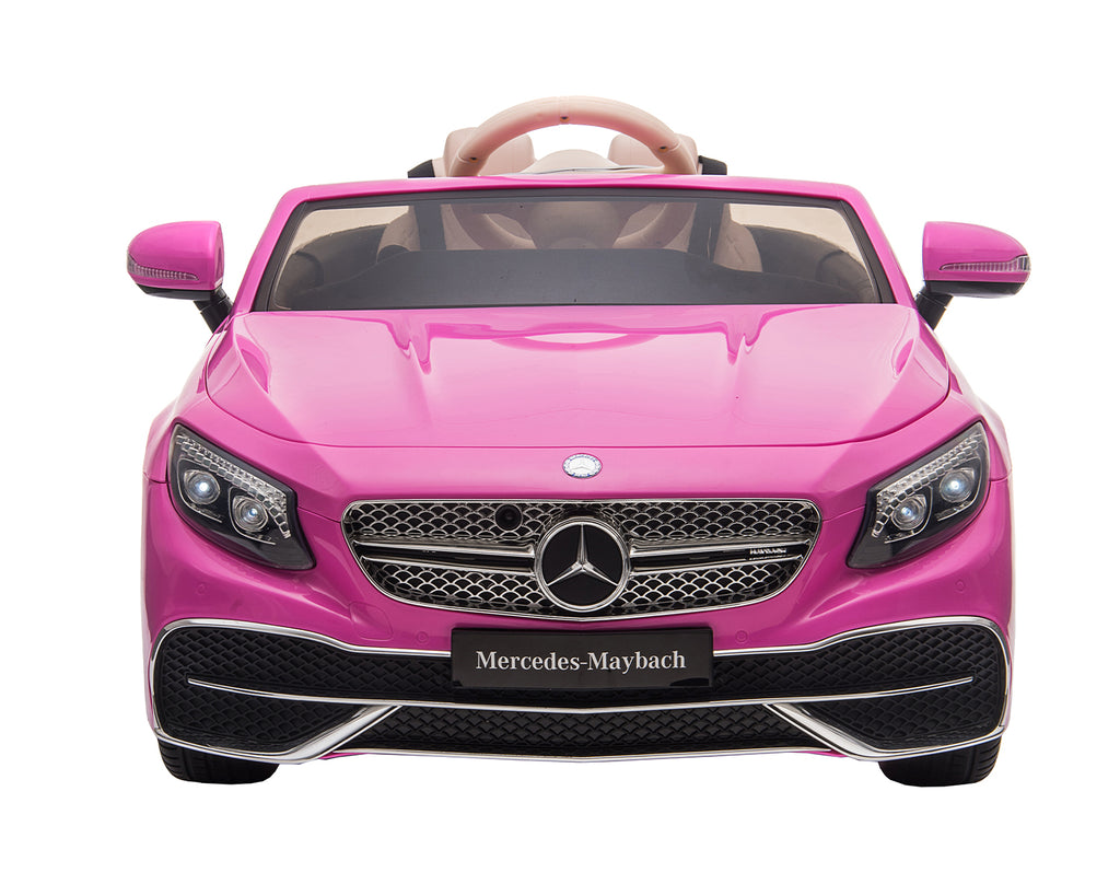 Акумулаторна кола Licensed Mercedes Maybach S650 CABRIOLET Pink by Kikkaboo
