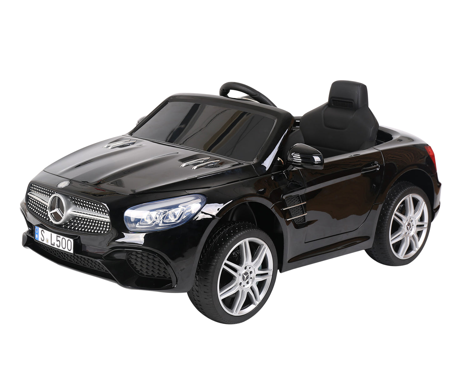 Акумулаторна кола Licensed Mercedes Benz SL500 Black SP by Kikkaboo