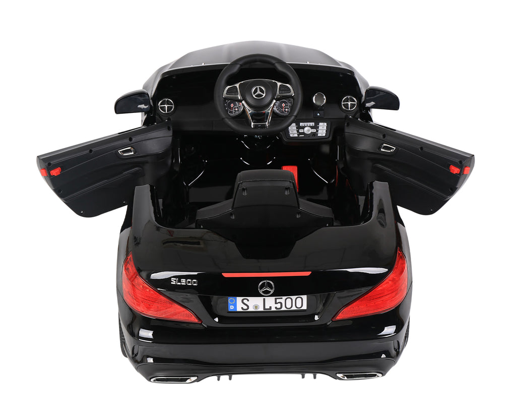Акумулаторна кола Licensed Mercedes Benz SL500 Black SP by Kikkaboo