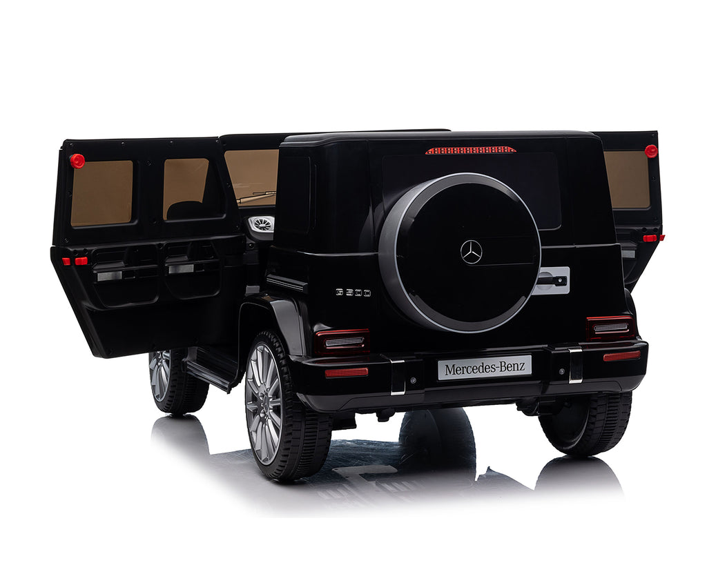 Акумулаторна кола Licensed Mercedes Benz G500 Black + батерия 12V10AH by Kikkaboo