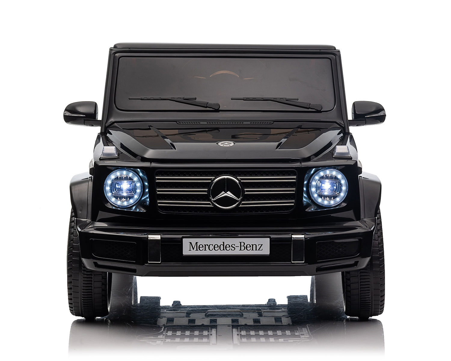 Акумулаторна кола Licensed Mercedes Benz G500 Black + батерия 12V10AH by Kikkaboo