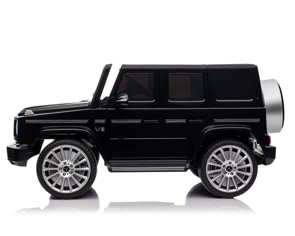 Акумулаторна кола Licensed Mercedes Benz G500 Black + батерия 12V10AH by Kikkaboo