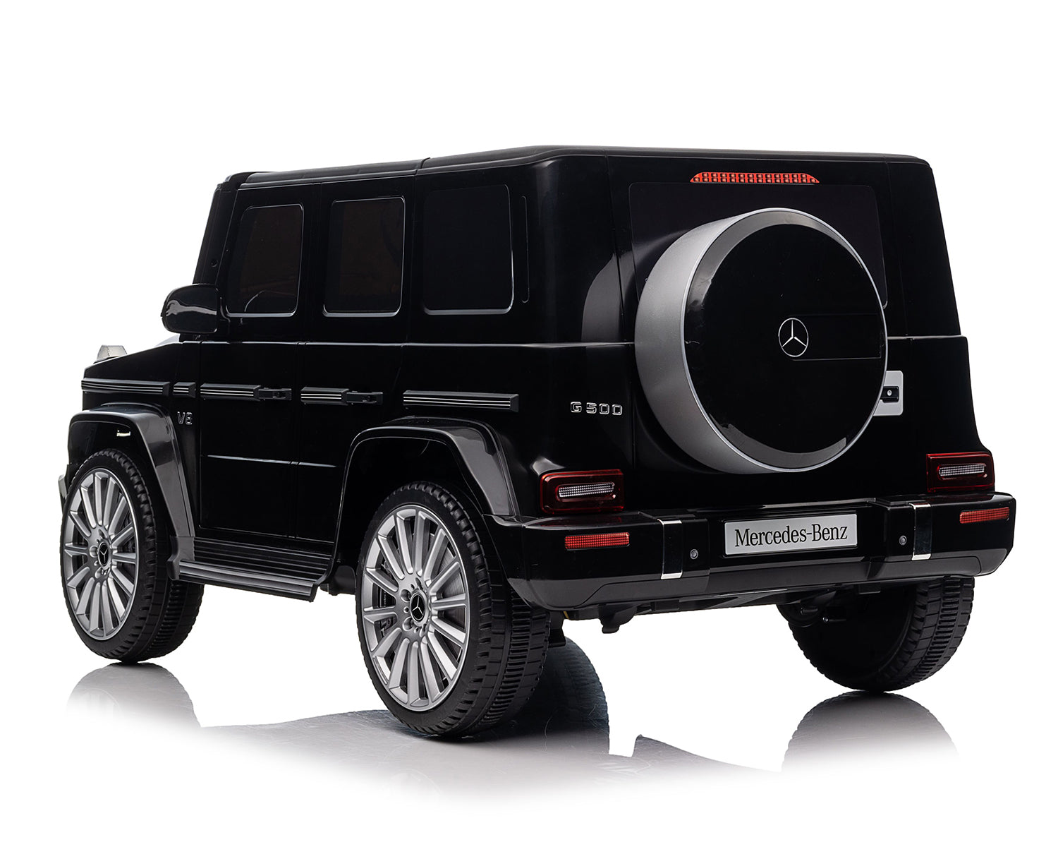 Акумулаторна кола Licensed Mercedes Benz G500 Black + батерия 12V10AH by Kikkaboo