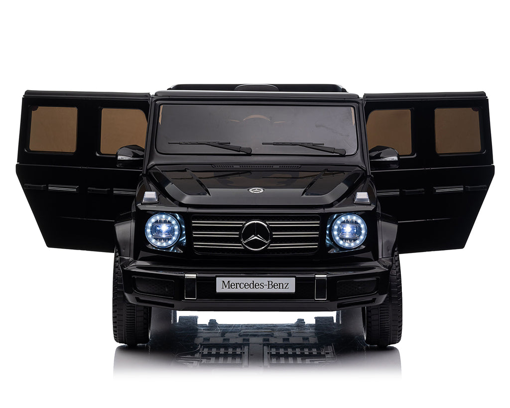 Акумулаторна кола Licensed Mercedes Benz G500 Black + батерия 12V10AH by Kikkaboo