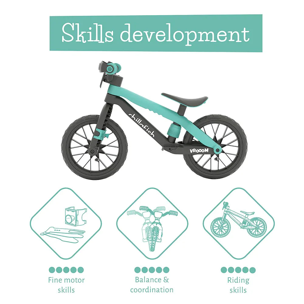 Chillafish BMXie VROOM CPMX05MIN колело за баланс Mint by Chillafish