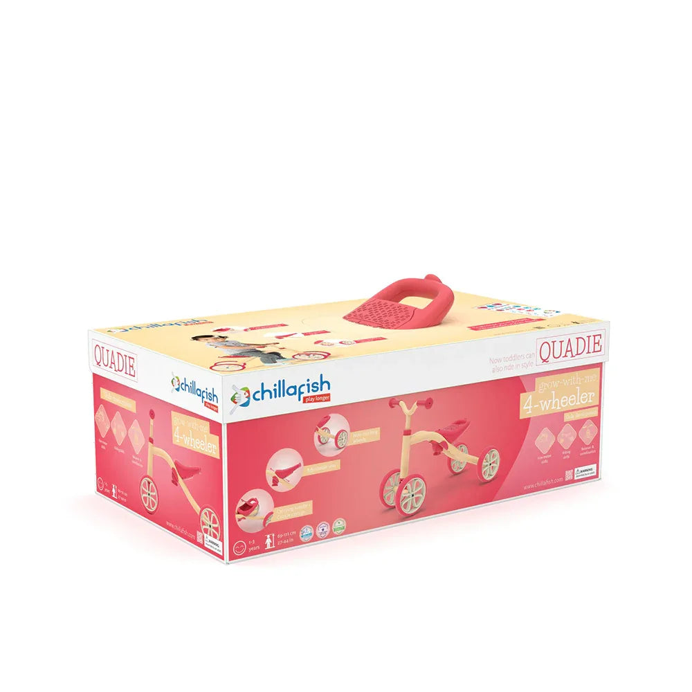 Chillafish Quadie CPQD01PEA играчка за яздене PEACH by Chillafish
