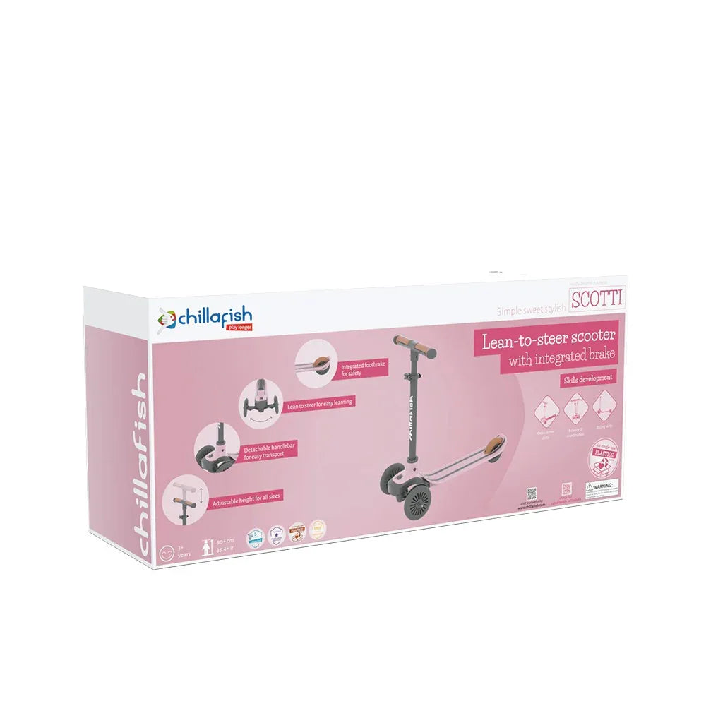 Chillafish Scotti 2 CPSC03CAP тротинетка CAMEO PINK by Chillafish