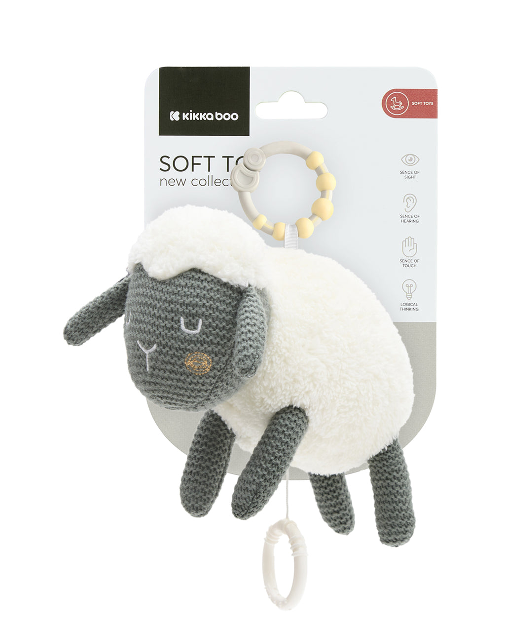 Музикална играчка Sleepy Sheep by Kikkaboo