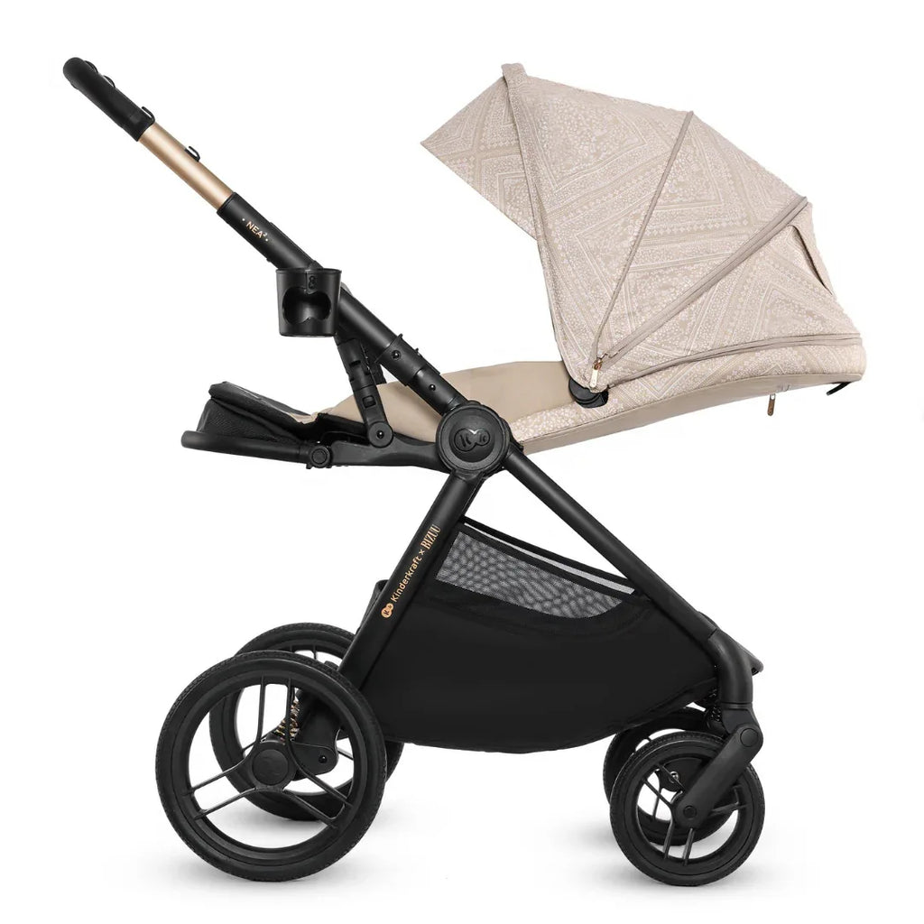 KinderKraft бебешка количка 2в1 NEA 2.0 BIZUU WHISPER DUNE by KinderKraft