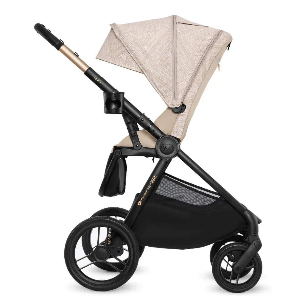 KinderKraft бебешка количка 2в1 NEA 2.0 BIZUU WHISPER DUNE by KinderKraft