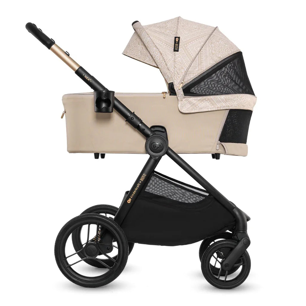 KinderKraft бебешка количка 2в1 NEA 2.0 BIZUU WHISPER DUNE by KinderKraft