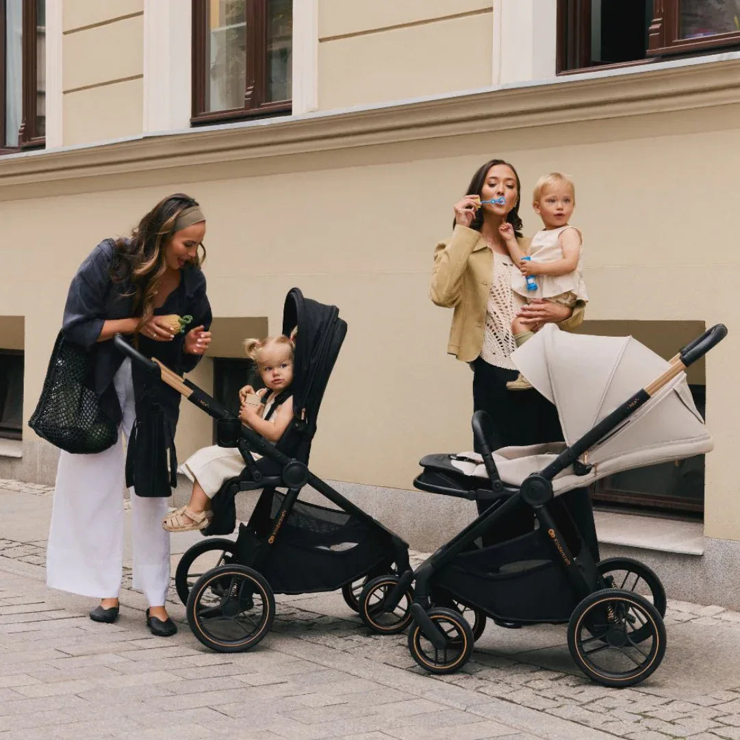 KinderKraft бебешка количка 2в1 NEA 2.0 BIZUU WHISPER DUNE by KinderKraft