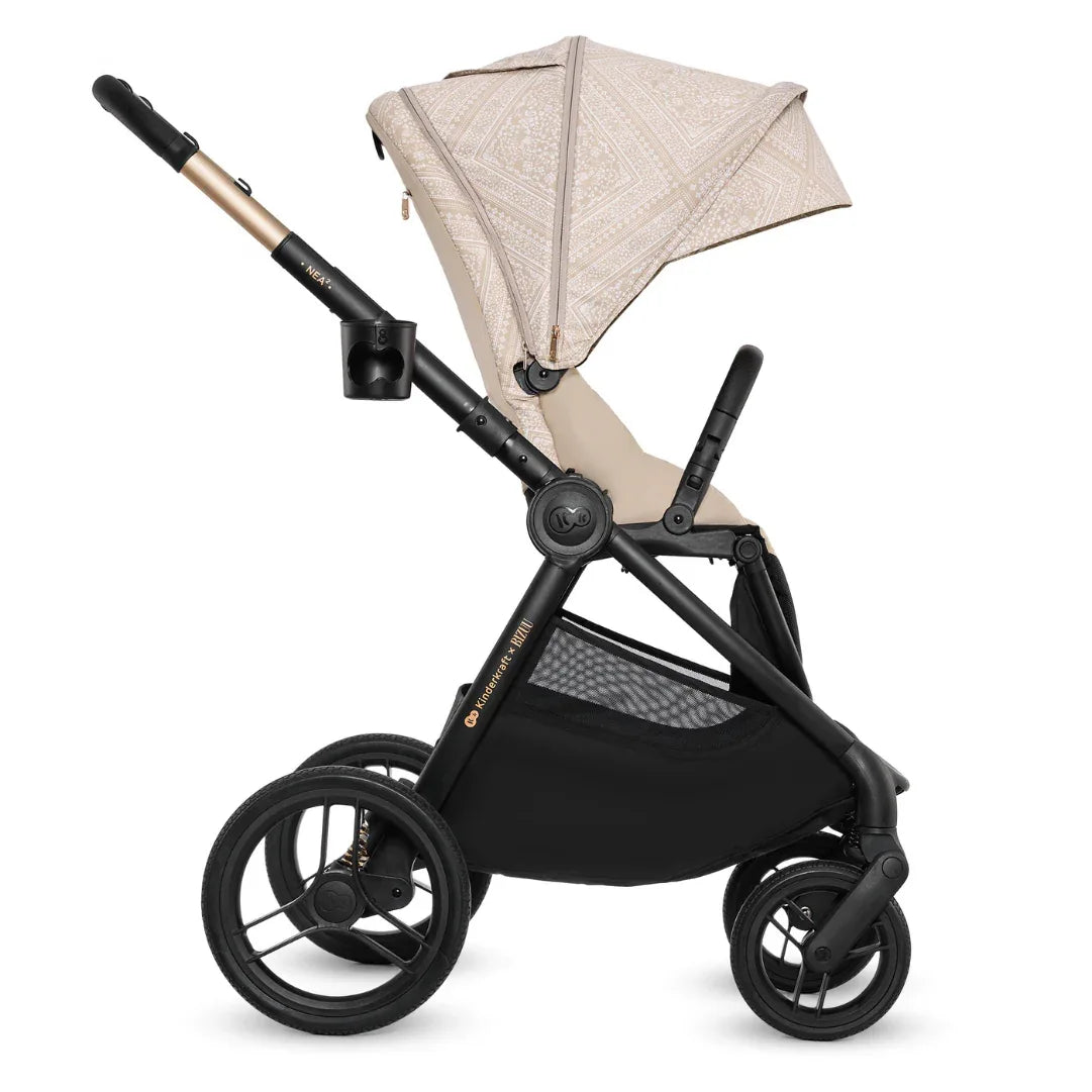 KinderKraft бебешка количка 2в1 NEA 2.0 BIZUU WHISPER DUNE by KinderKraft