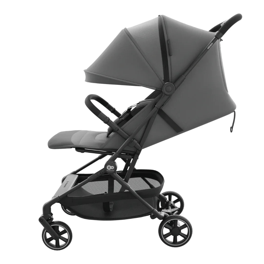 Kinderkraft NEBO бебешка количка PLATINUM GRAY by KinderKraft