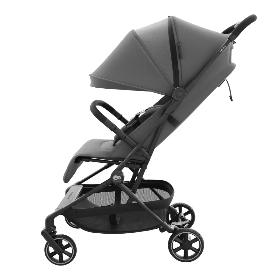 Kinderkraft NEBO бебешка количка PLATINUM GRAY by KinderKraft