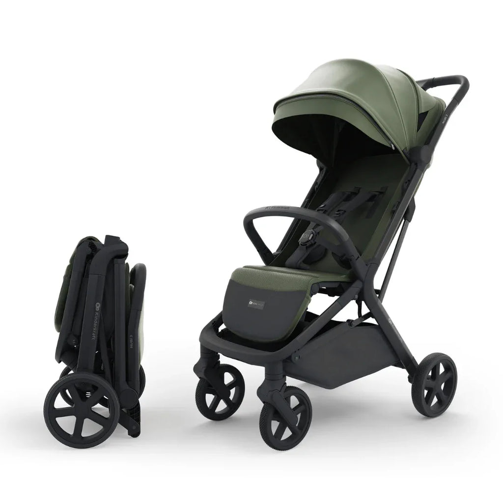 Kinderkraft NUBI 3 бебешка количка MYSTIC GREEN by KinderKraft