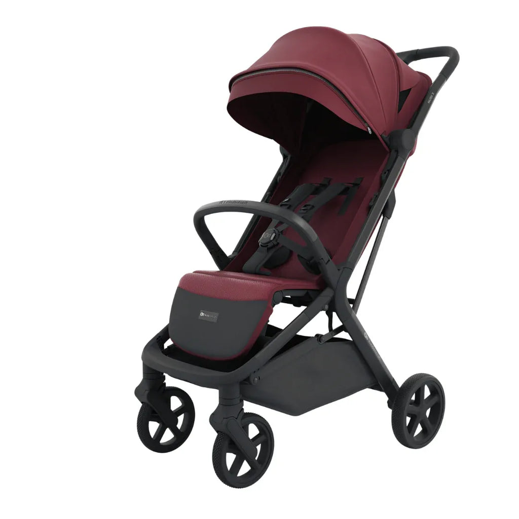 Kinderkraft NUBI 3 бебешка количка DARK RUBY by KinderKraft