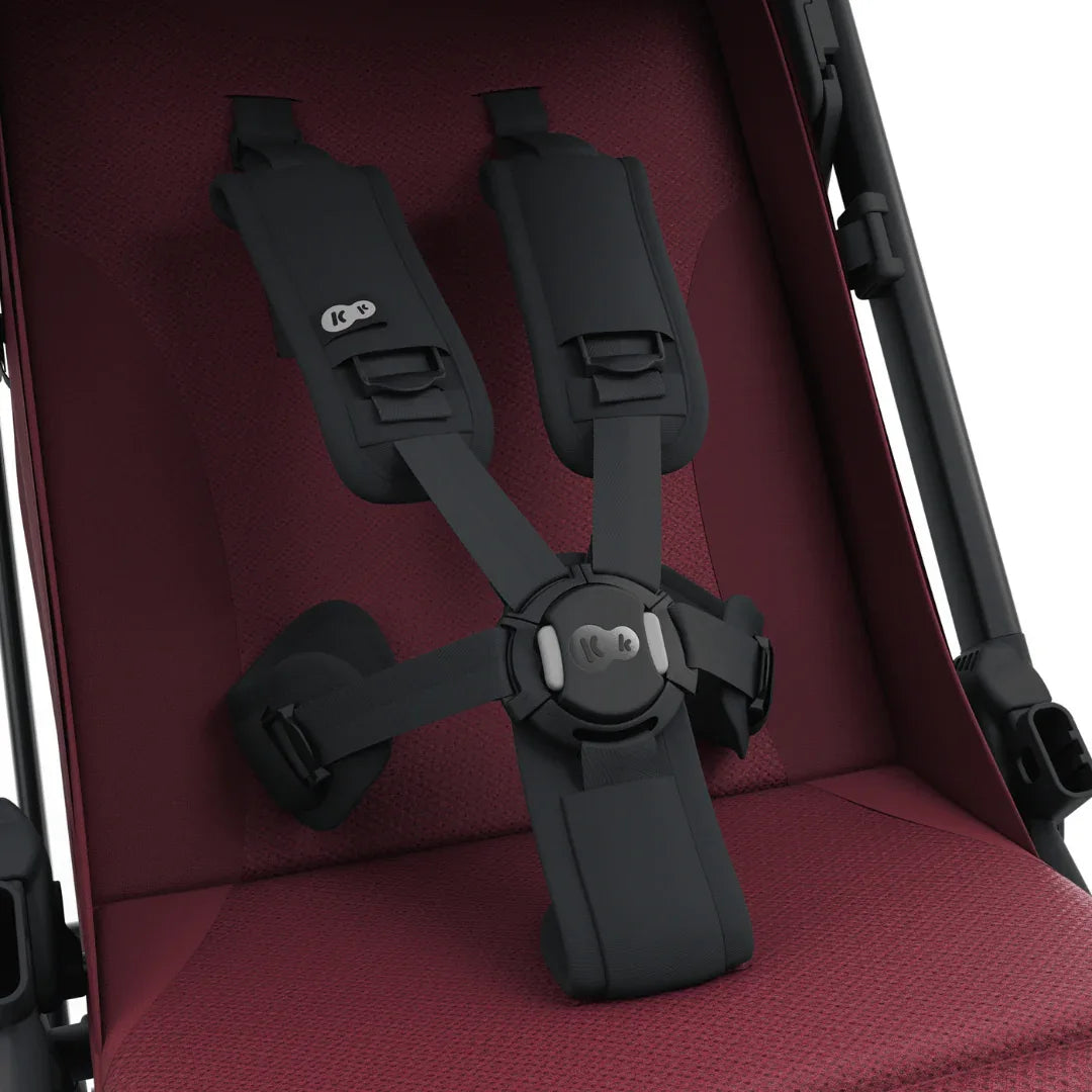 Kinderkraft NUBI 3 бебешка количка DARK RUBY by KinderKraft