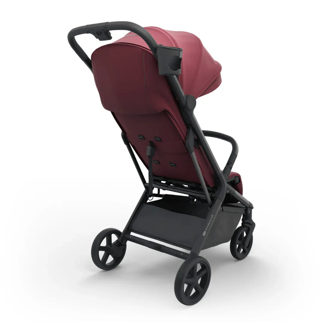 Kinderkraft NUBI 3 бебешка количка DARK RUBY by KinderKraft