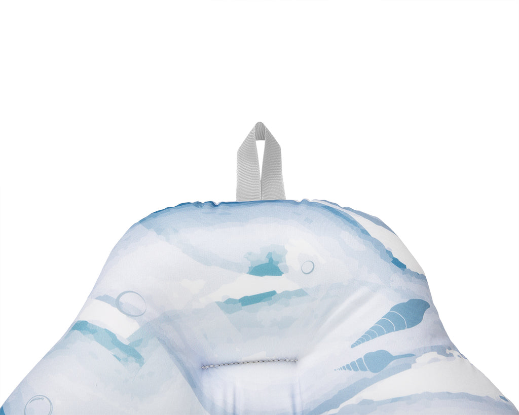 Мека подложка за вана Nubo Sea Shell Blue by Kikkaboo