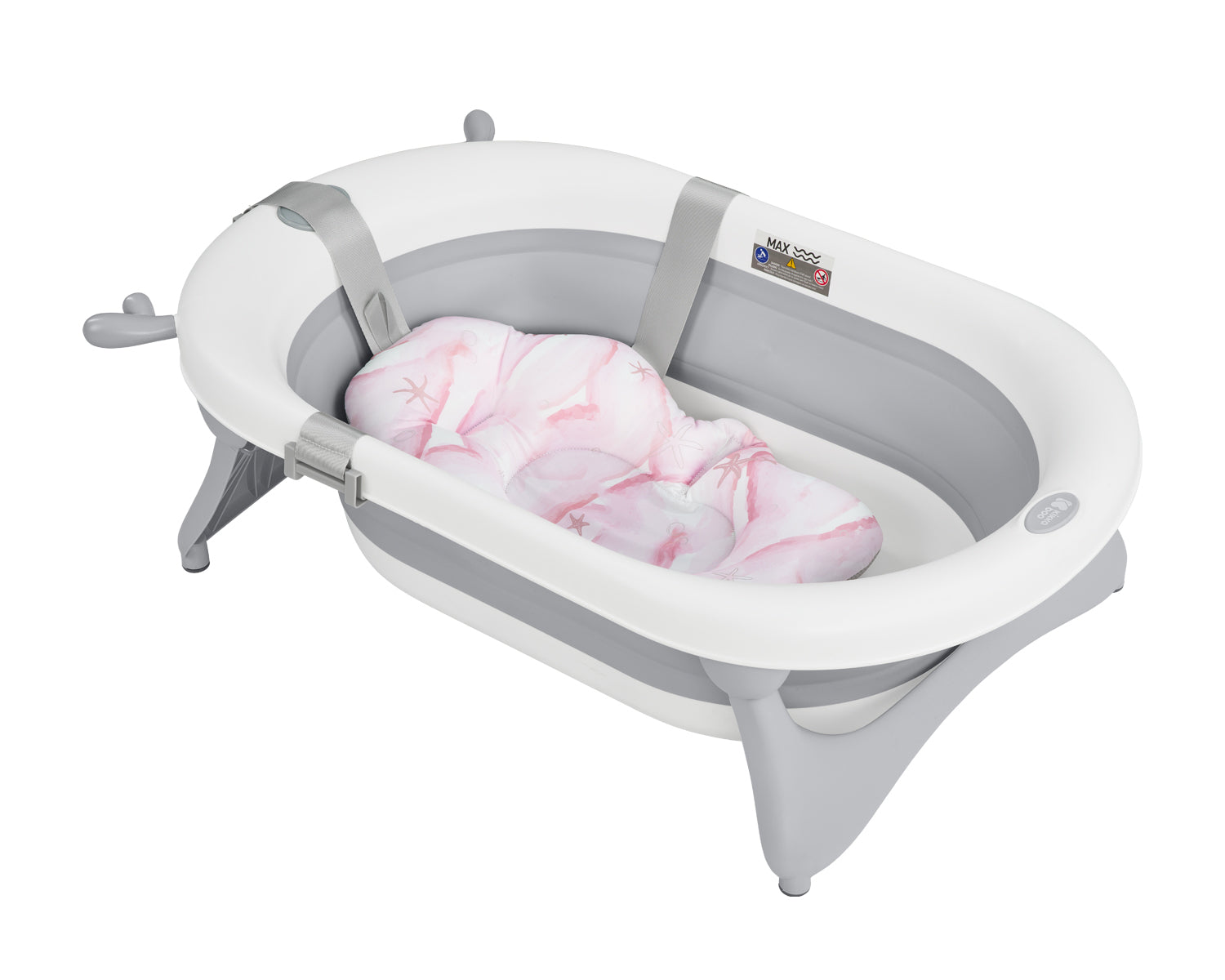Мека подложка за вана Nubo Starfish Pink by Kikkaboo