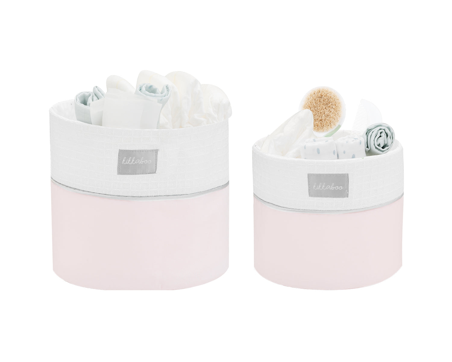 Комплект кош за аксесоари 2 бр - 22см и 18см Dream Big Pink by Kikkaboo