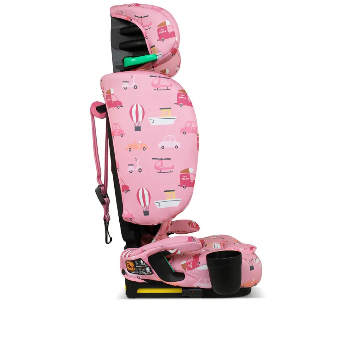 Cosatto CT5923 On The Go I-Size столче за кола ITCHY FEET ROSY by Cosatto
