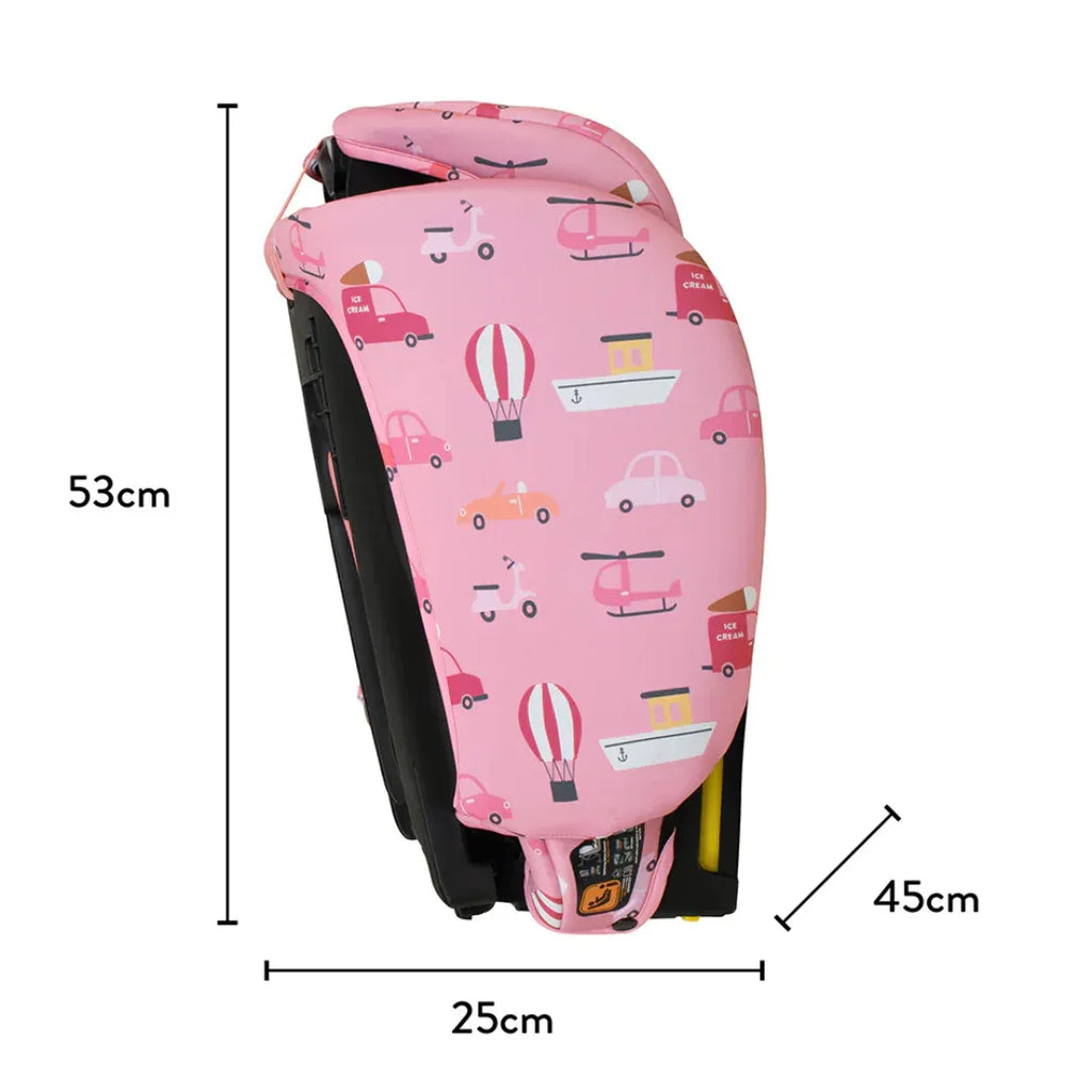 Cosatto CT5923 On The Go I-Size столче за кола ITCHY FEET ROSY by Cosatto