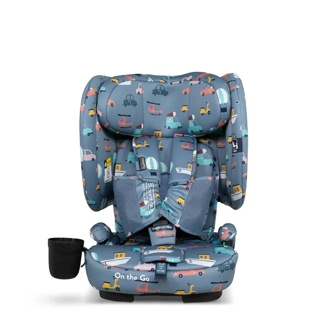 Cosatto CT5924 On The Go I-Size столче за кола ITCHY FEET SKY by Cosatto