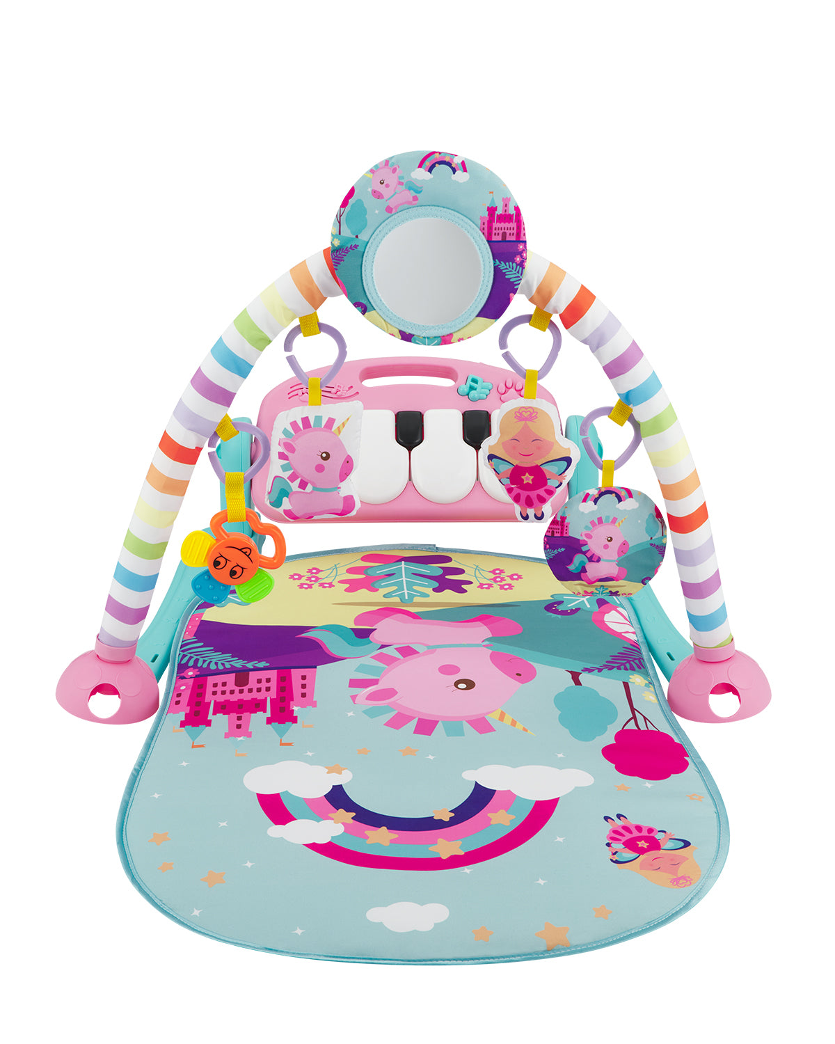 Активна гимнастика Piano Pink Rainbow by Kikkaboo