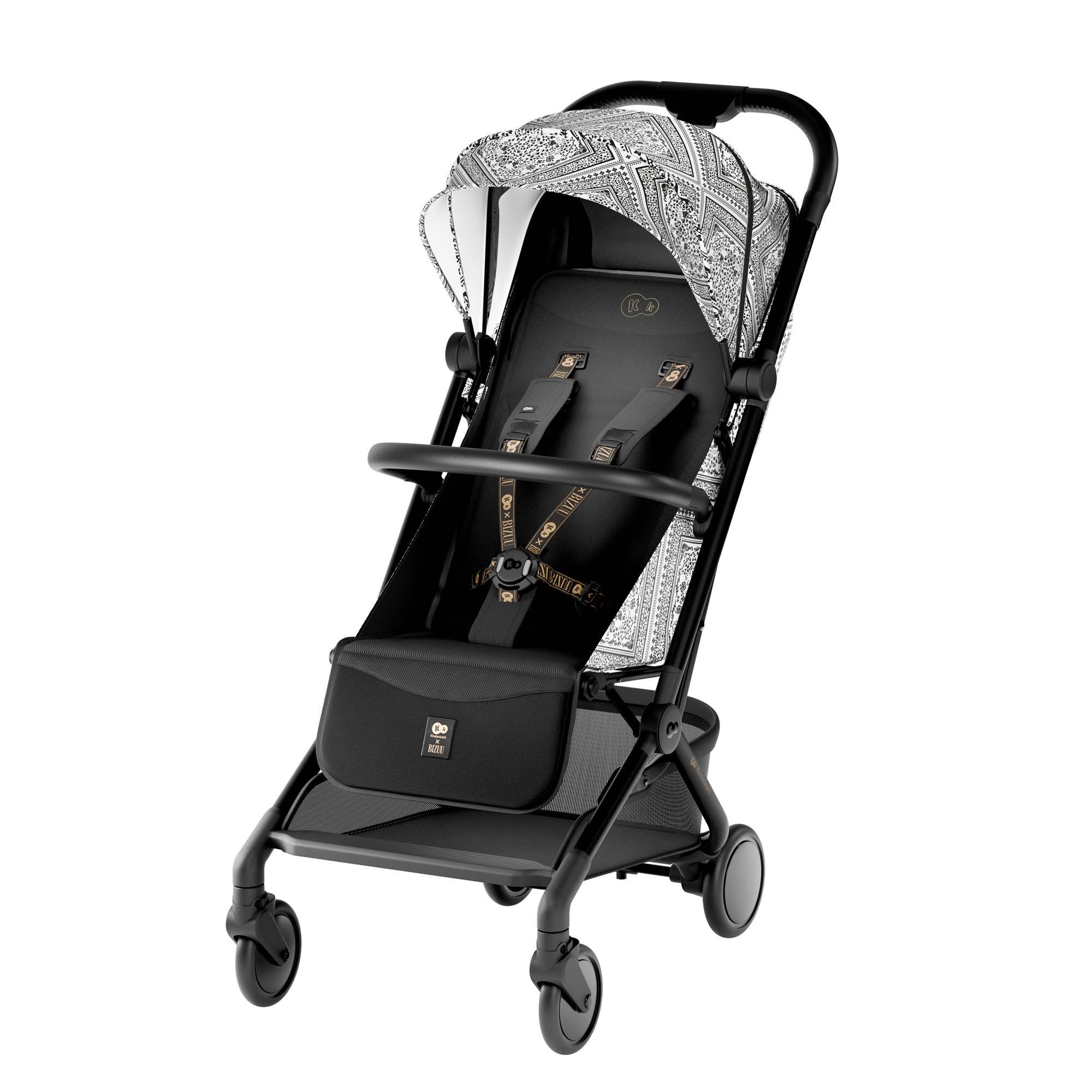 Kinderkraft PILOT 2 бебешка количка BIZUU Lunar Black by KinderKraft
