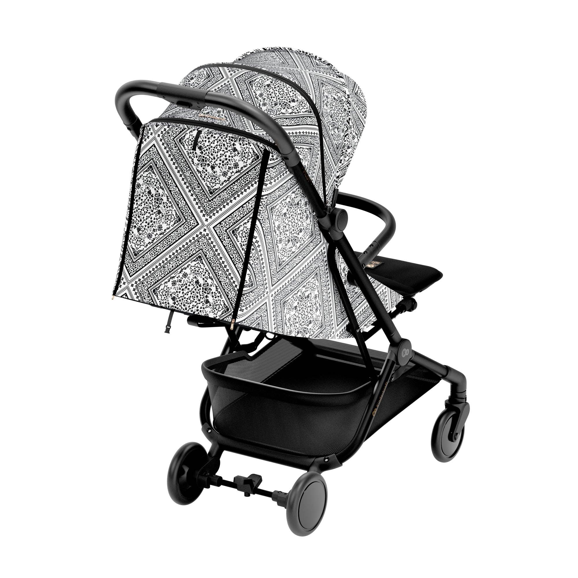 Kinderkraft PILOT 2 бебешка количка BIZUU Lunar Black by KinderKraft