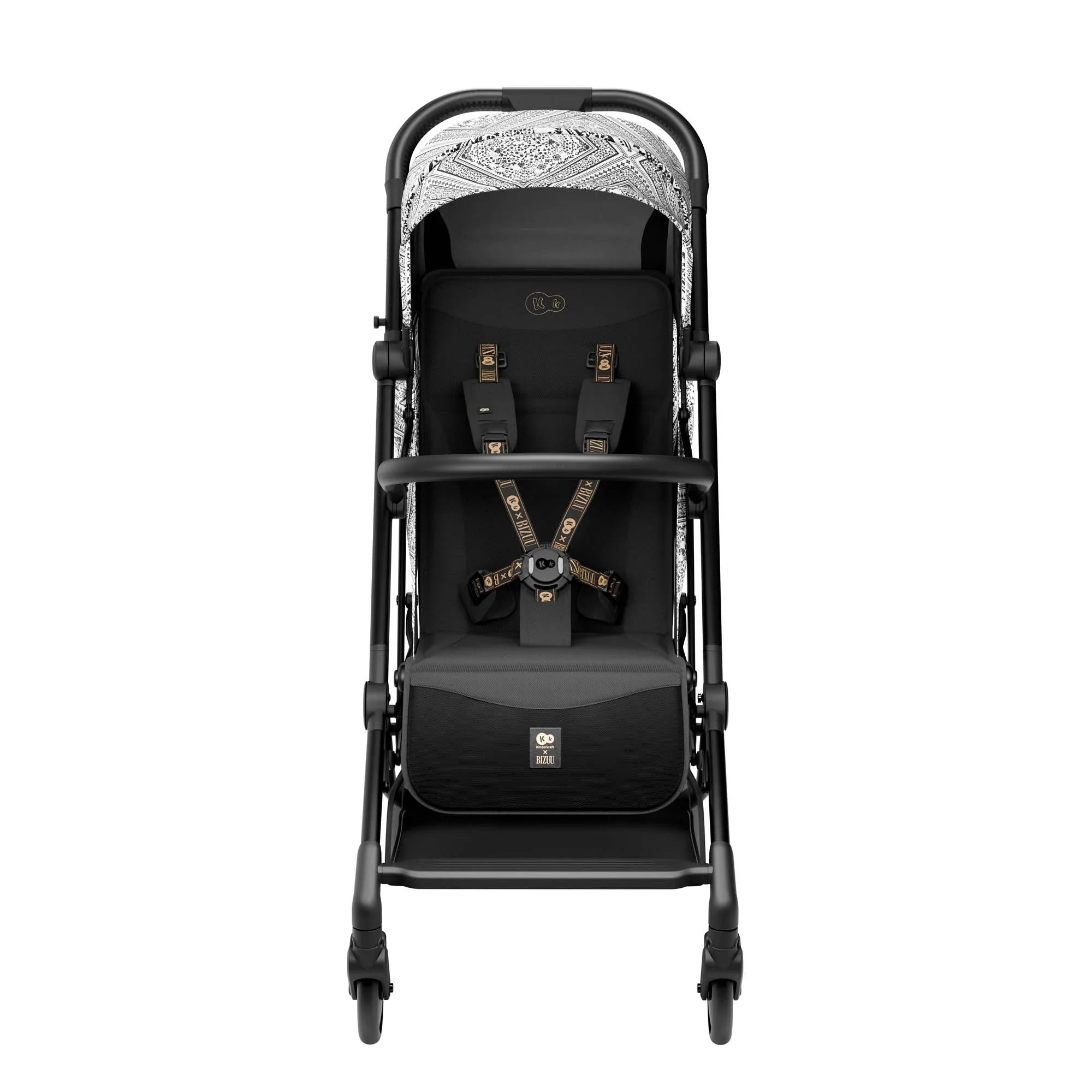 Kinderkraft PILOT 2 бебешка количка BIZUU Lunar Black by KinderKraft