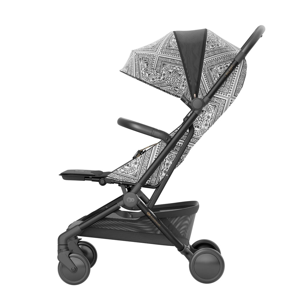 Kinderkraft PILOT 2 бебешка количка BIZUU Lunar Black by KinderKraft