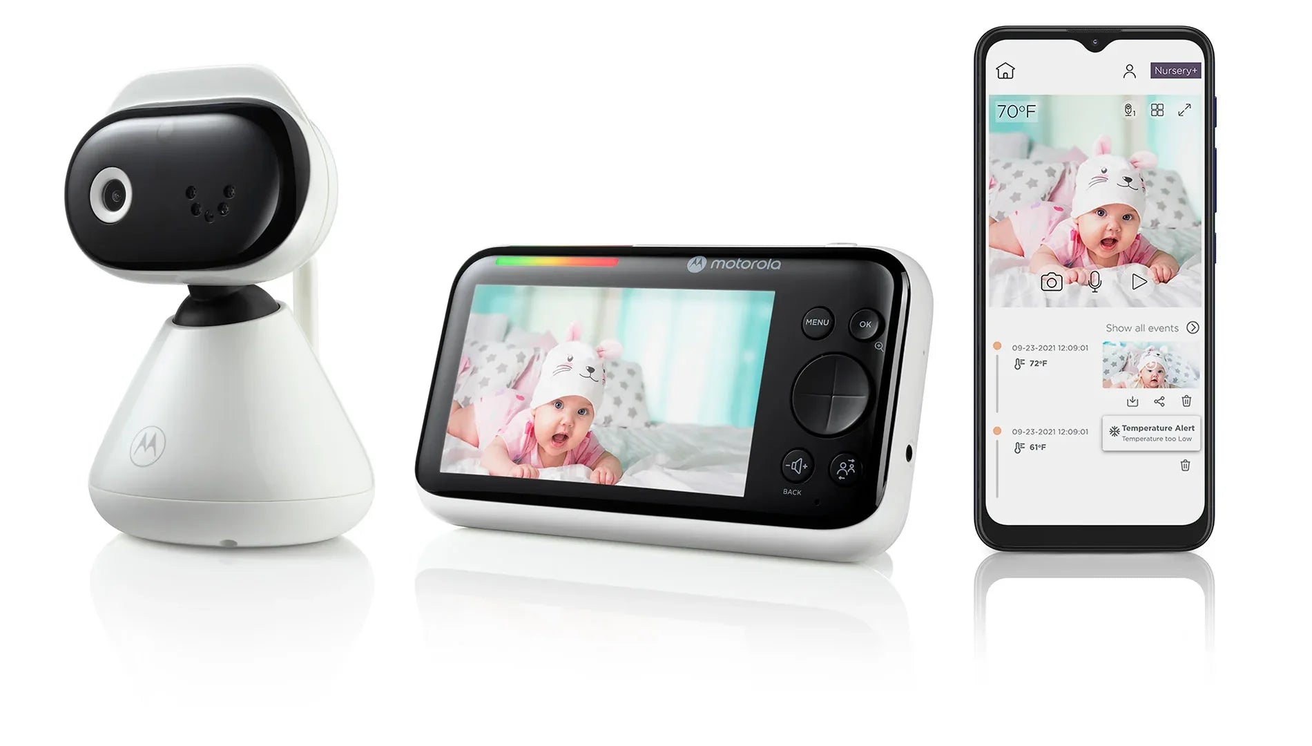 Motorola PIP1500 CONNECT бебефон с WiFi by Motorola