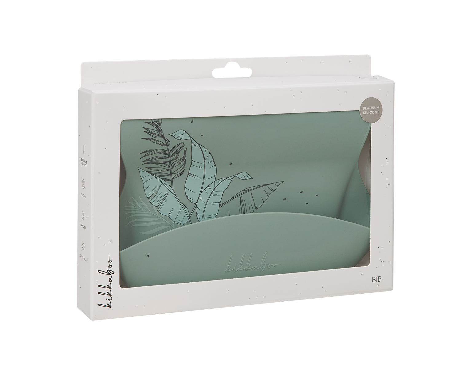 Лигавник Platinum Silicone Flora Sage by Kikkaboo